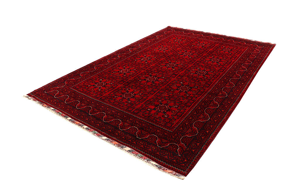 Dark Red Khal Mohammadi 6' 9 x 10' - No. 67066 - ALRUG Rug Store