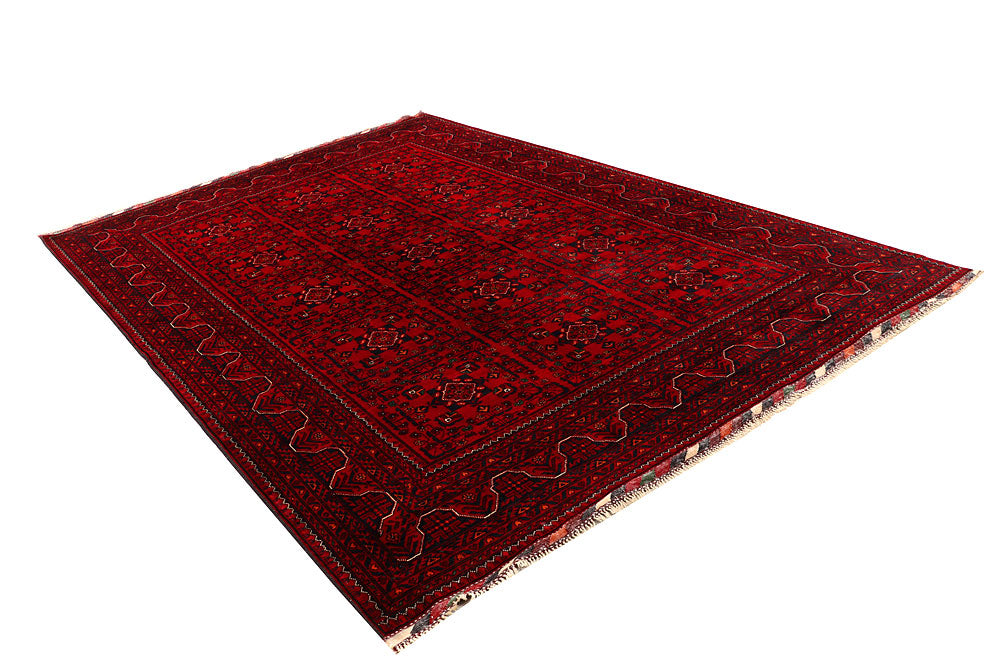 Dark Red Khal Mohammadi 6' 9 x 10' - No. 67066 - ALRUG Rug Store