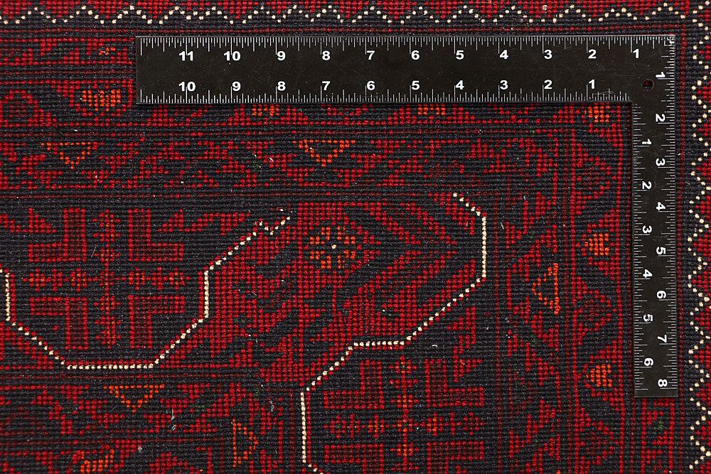 Dark Red Khal Mohammadi 6' 9 x 10' - No. 67066 - ALRUG Rug Store