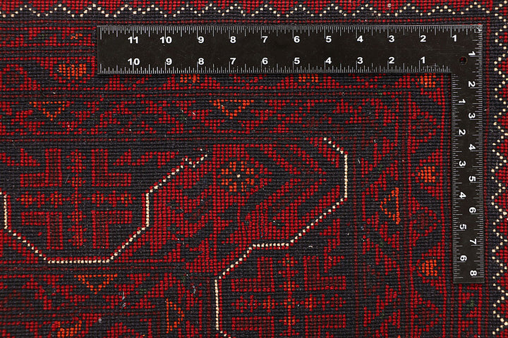 Dark Red Khal Mohammadi 6' 9 x 10' - No. 67066 - ALRUG Rug Store