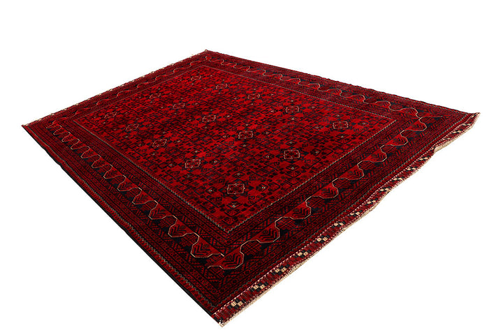 Dark Red Khal Mohammadi 6' 6 x 9' 4 - No. 67067 - ALRUG Rug Store