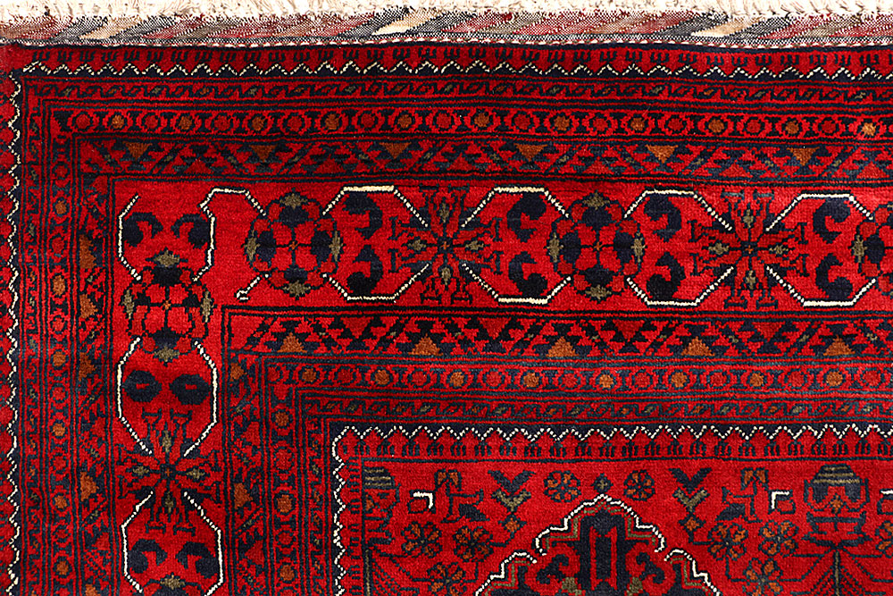Dark Red Khal Mohammadi 6' 4 x 9' 5 - No. 67069 - ALRUG Rug Store