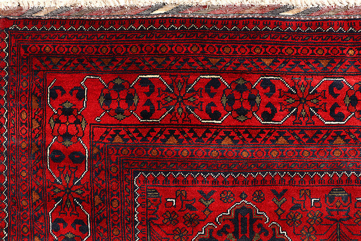 Dark Red Khal Mohammadi 6'  4" x 9'  5" - No. QA36604
