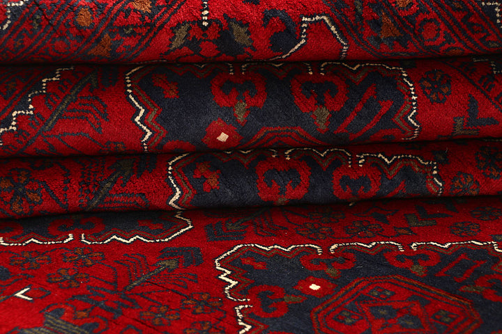 Dark Red Khal Mohammadi 6' 4 x 9' 5 - No. 67069 - ALRUG Rug Store