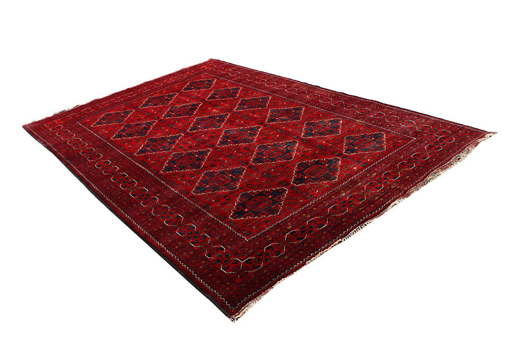 Dark Red Khal Mohammadi 6' 4 x 9' 5 - No. 67069 - ALRUG Rug Store