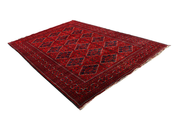 Dark Red Khal Mohammadi 6'  4" x 9'  5" - No. QA36604
