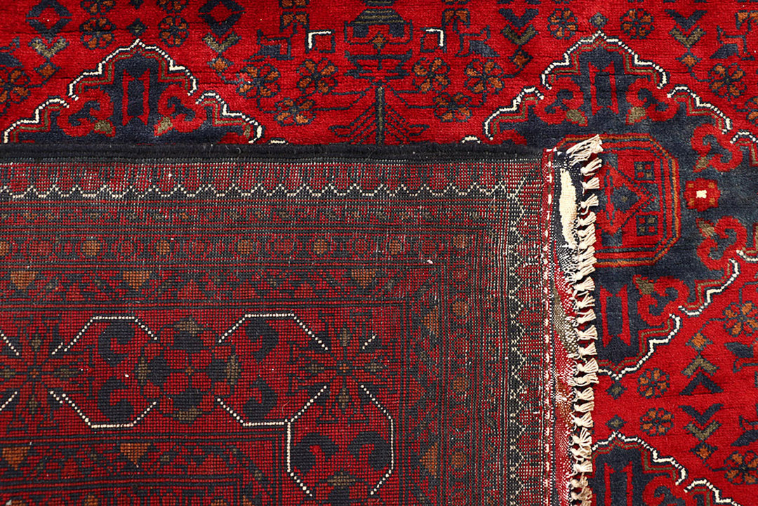 Dark Red Khal Mohammadi 6'  4" x 9'  5" - No. QA36604