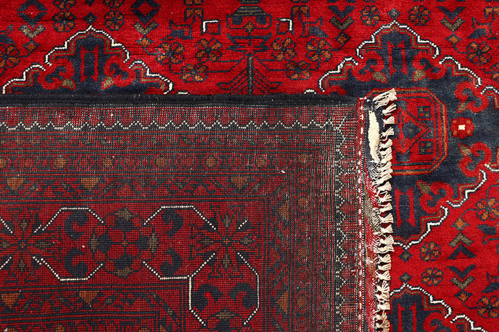 Dark Red Khal Mohammadi 6'  4" x 9'  5" - No. QA36604