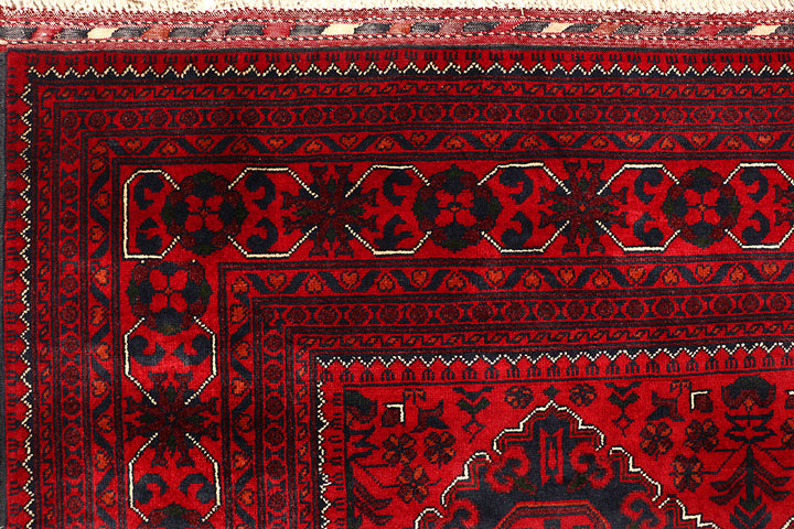 Dark Red Khal Mohammadi 6' 6 x 9' 8 - No. 67070 - ALRUG Rug Store