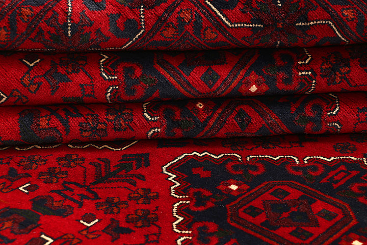 Dark Red Khal Mohammadi 6' 6 x 9' 8 - No. 67070 - ALRUG Rug Store