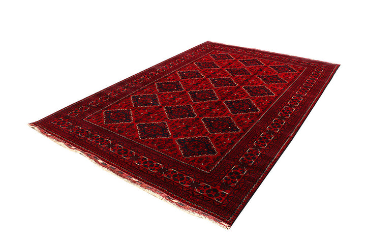 Dark Red Khal Mohammadi 6' 6 x 9' 8 - No. 67070 - ALRUG Rug Store