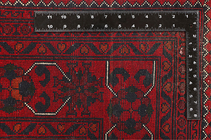 Dark Red Khal Mohammadi 6' 6 x 9' 8 - No. 67070 - ALRUG Rug Store
