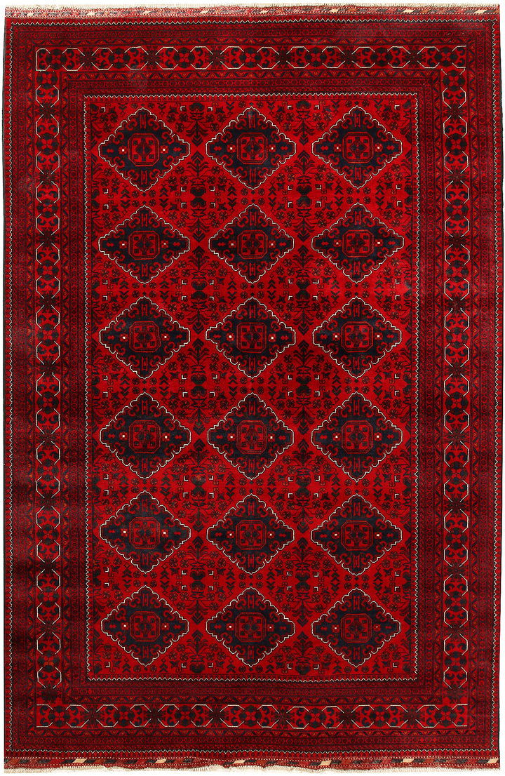 Dark Red Khal Mohammadi 6' 6 x 9' 8 - No. 67070 - ALRUG Rug Store