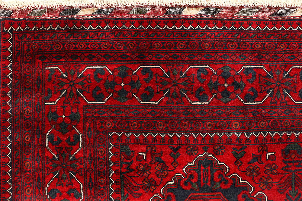 Dark Red Khal Mohammadi 6' 4 x 9' 9 - No. 67071 - ALRUG Rug Store