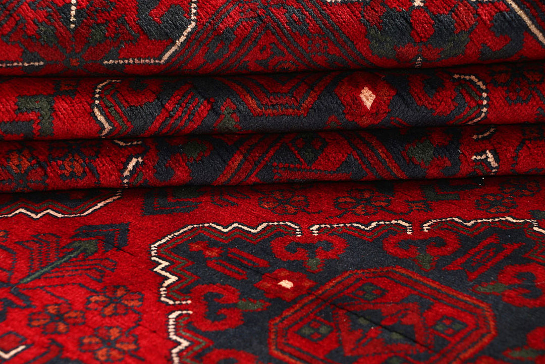 Dark Red Khal Mohammadi 6'  4" x 9'  9" - No. QA16183