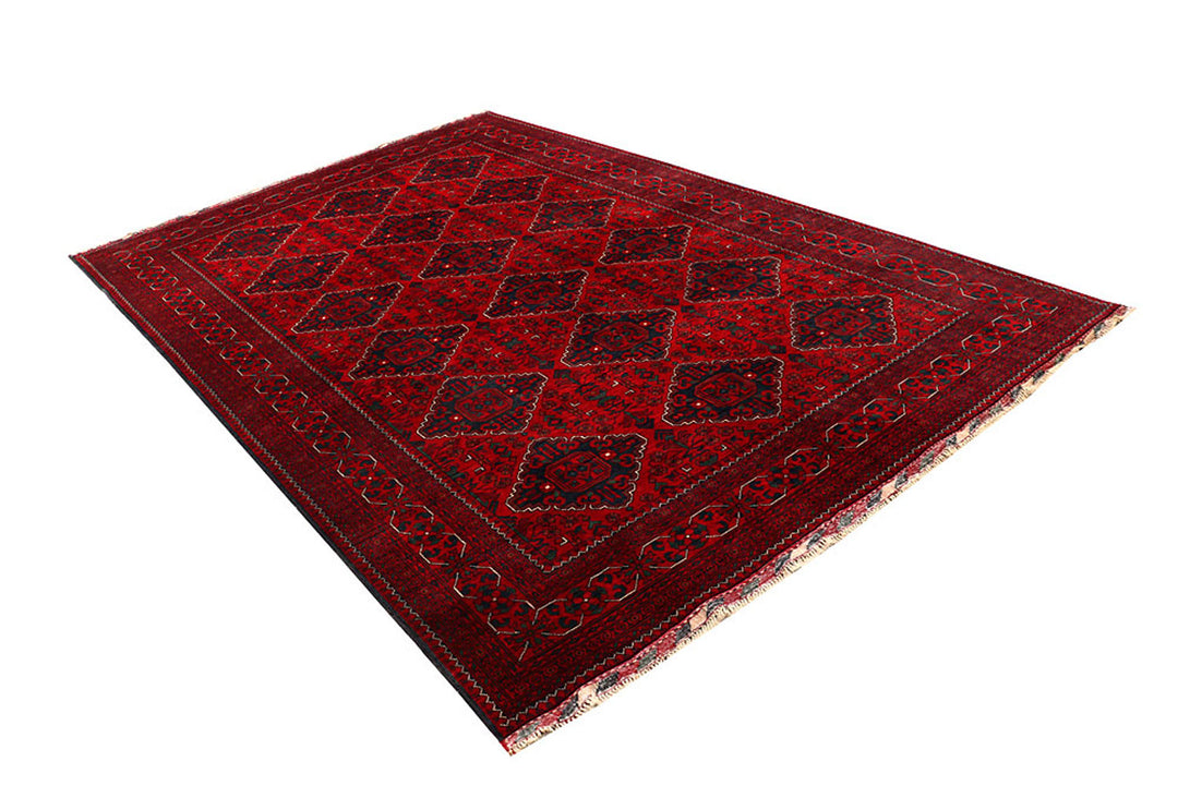 Dark Red Khal Mohammadi 6'  4" x 9'  9" - No. QA16183