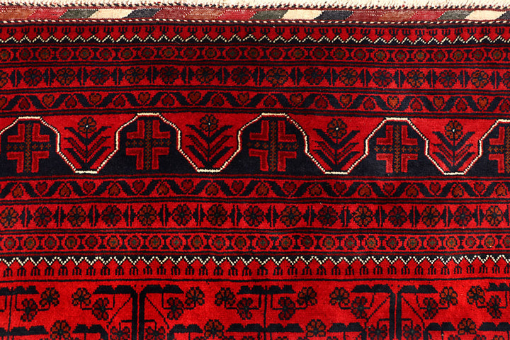 Dark Red Khal Mohammadi 6' 5 x 9' 10 - No. 67072 - ALRUG Rug Store