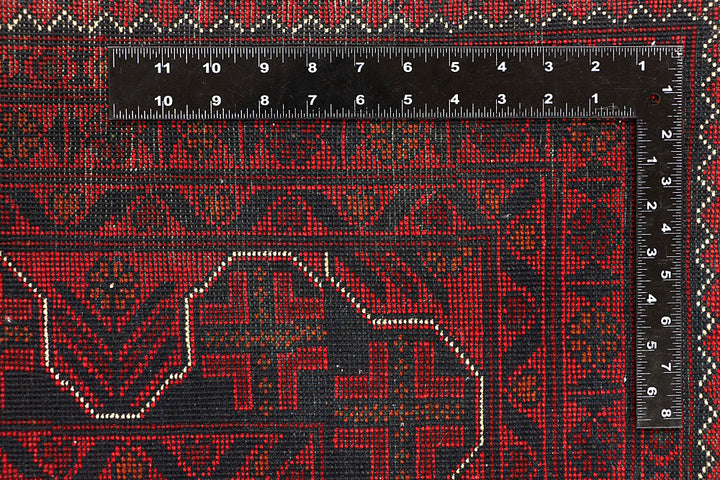 Dark Red Khal Mohammadi 6' 5 x 9' 10 - No. 67072 - ALRUG Rug Store