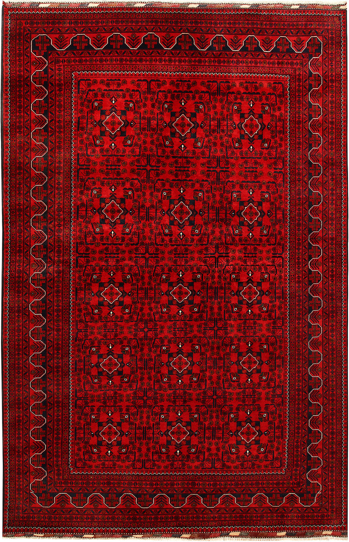 Dark Red Khal Mohammadi 6' 5 x 9' 10 - No. 67072 - ALRUG Rug Store