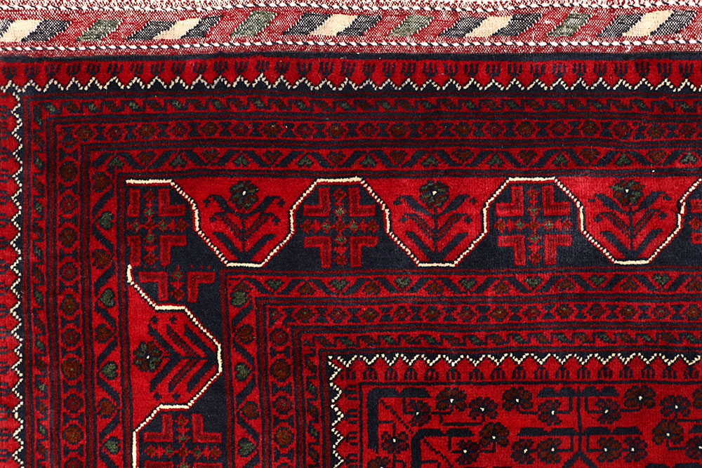 Dark Red Khal Mohammadi 6' 6 x 9' 7 - No. 67073 - ALRUG Rug Store