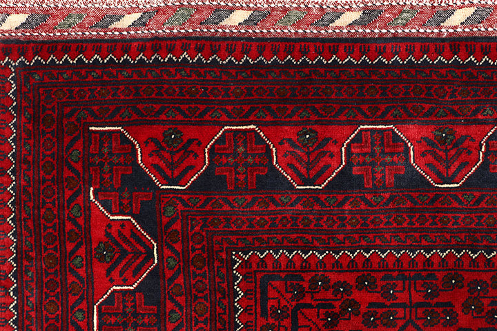Dark Red Khal Mohammadi 6' 6 x 9' 7 - No. 67073 - ALRUG Rug Store
