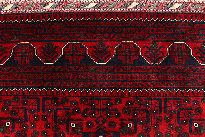 Dark Red Khal Mohammadi 6' 6 x 9' 7 - No. 67073 - ALRUG Rug Store
