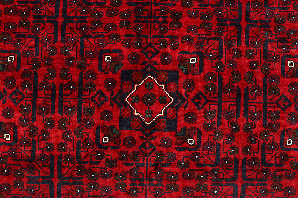 Dark Red Khal Mohammadi 6' 6 x 9' 7 - No. 67073 - ALRUG Rug Store