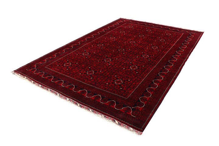 Dark Red Khal Mohammadi 6' 6 x 9' 7 - No. 67073 - ALRUG Rug Store