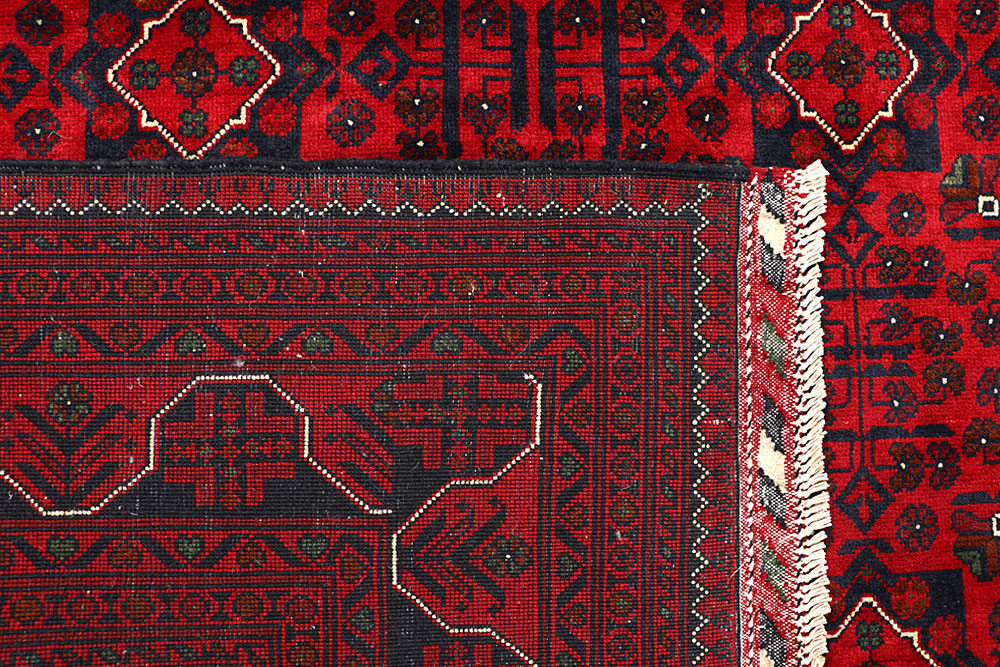 Dark Red Khal Mohammadi 6' 6 x 9' 7 - No. 67073 - ALRUG Rug Store