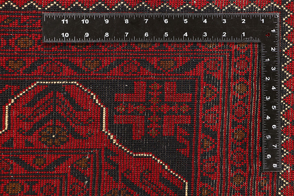 Dark Red Khal Mohammadi 6' 7 x 9' 11 - No. 67074 - ALRUG Rug Store