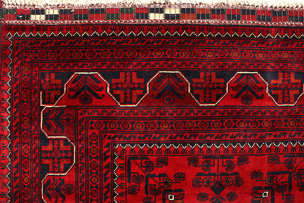 Dark Red Khal Mohammadi 6' 6 x 9' 9 - No. 67075 - ALRUG Rug Store