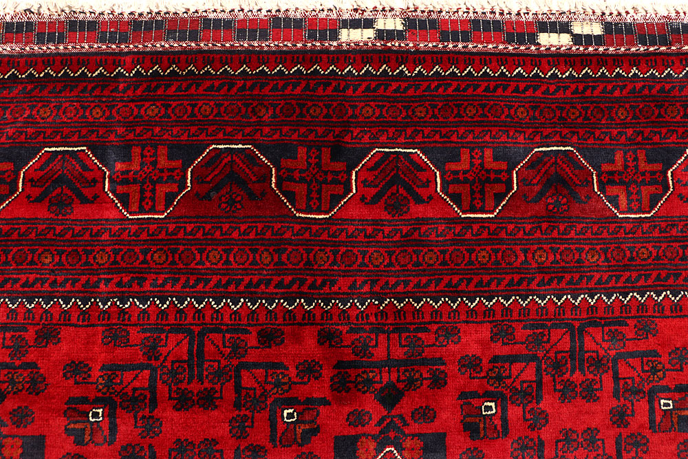 Dark Red Khal Mohammadi 6' 6 x 9' 9 - No. 67075 - ALRUG Rug Store