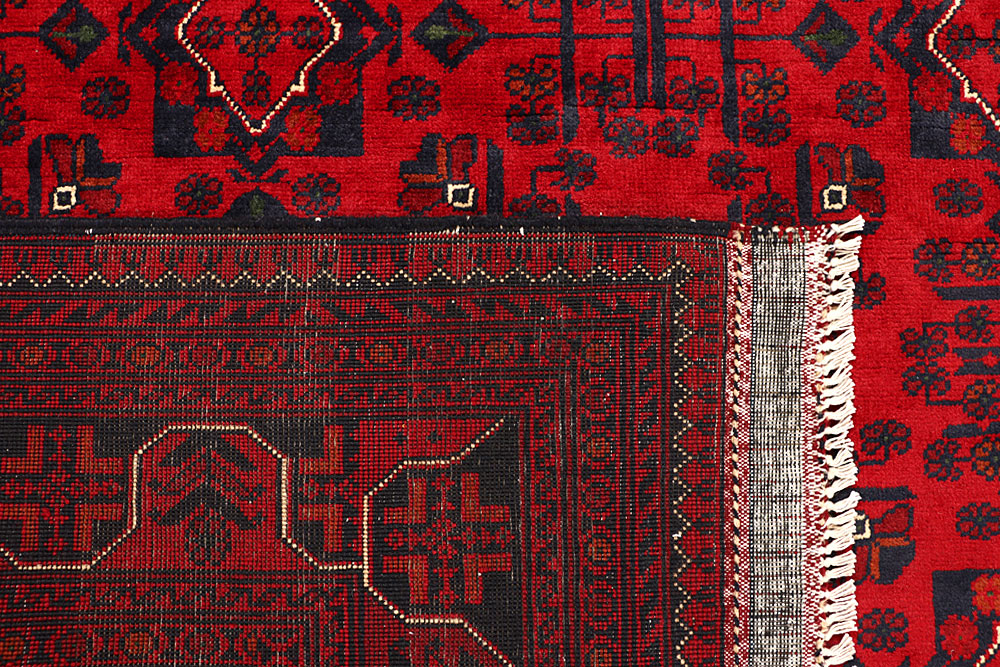 Dark Red Khal Mohammadi 6' 6 x 9' 9 - No. 67075 - ALRUG Rug Store