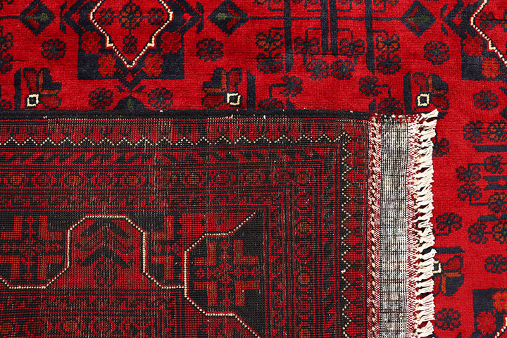 Dark Red Khal Mohammadi 6' 6 x 9' 9 - No. 67075 - ALRUG Rug Store