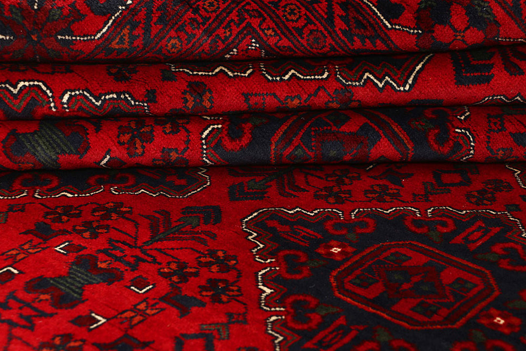 Dark Red Khal Mohammadi 6'  7" x 9'  8" - No. QA31421