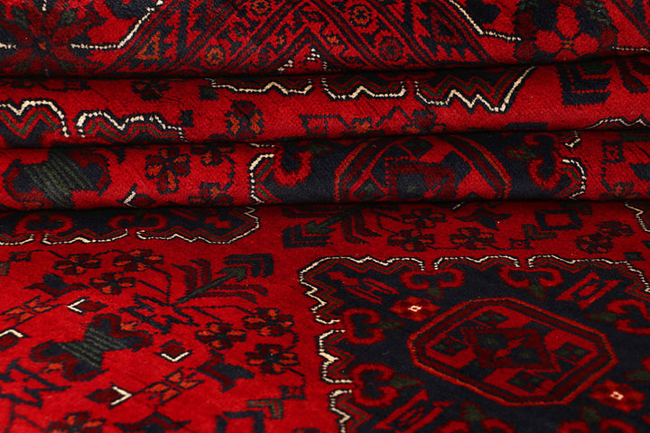 Dark Red Khal Mohammadi 6'  7" x 9'  8" - No. QA31421