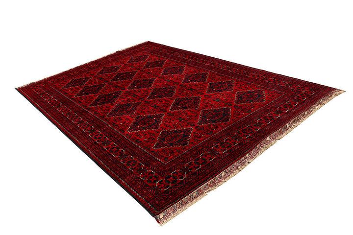 Dark Red Khal Mohammadi 6' 7 x 9' 8 - No. 67076 - ALRUG Rug Store