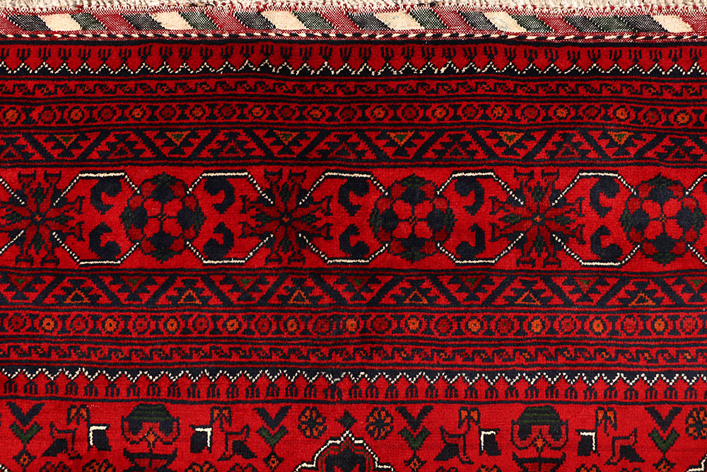 Dark Red Khal Mohammadi 6' 6 x 9' 1 - No. 67077 - ALRUG Rug Store