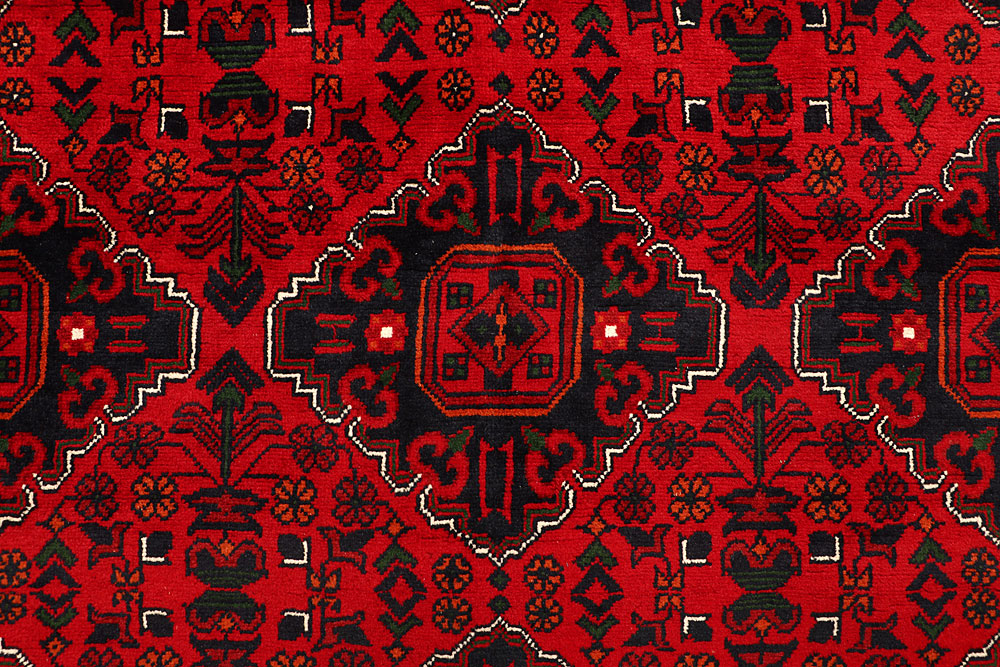 Dark Red Khal Mohammadi 6' 6 x 9' 1 - No. 67077 - ALRUG Rug Store