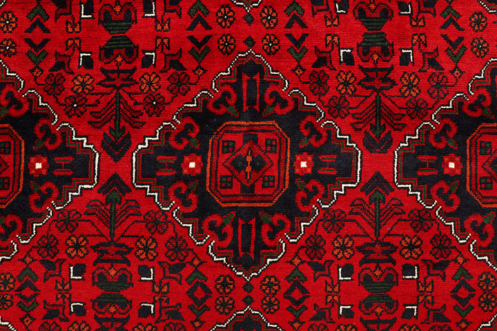 Dark Red Khal Mohammadi 6'  6" x 9'  1" - No. QA78534