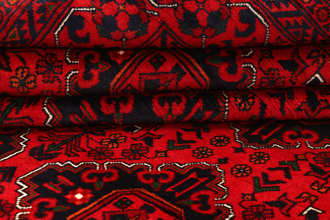 Dark Red Khal Mohammadi 6'  6" x 9'  1" - No. QA78534