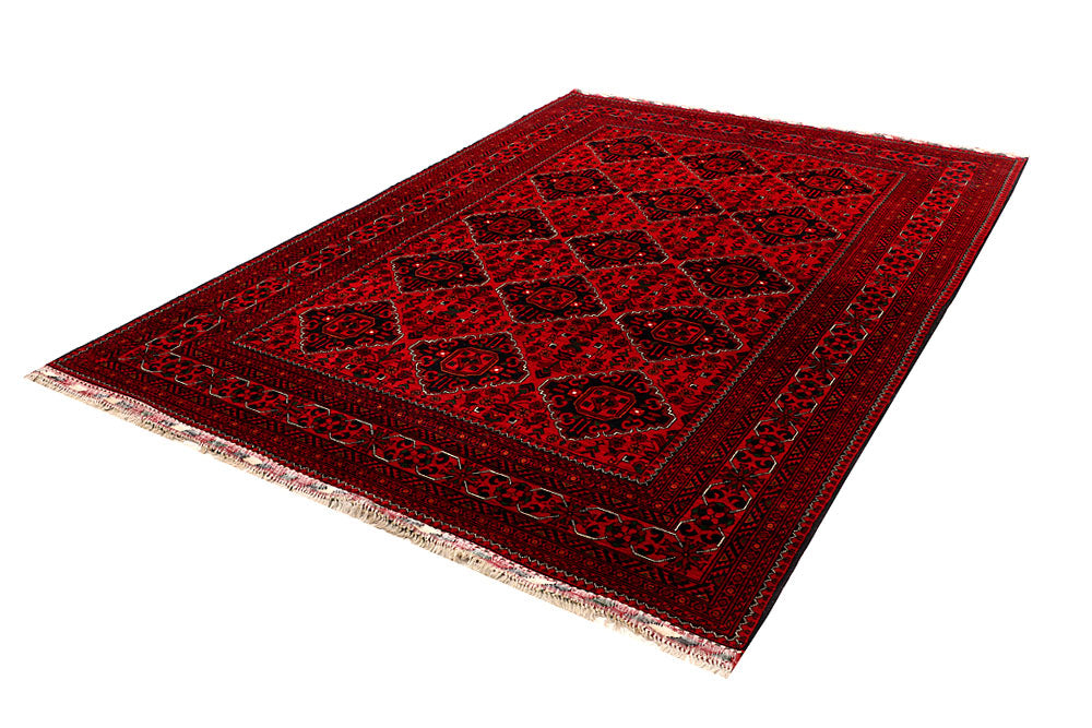 Dark Red Khal Mohammadi 6' 6 x 9' 1 - No. 67077 - ALRUG Rug Store
