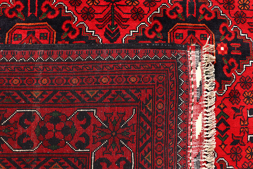 Dark Red Khal Mohammadi 6' 6 x 9' 1 - No. 67077 - ALRUG Rug Store
