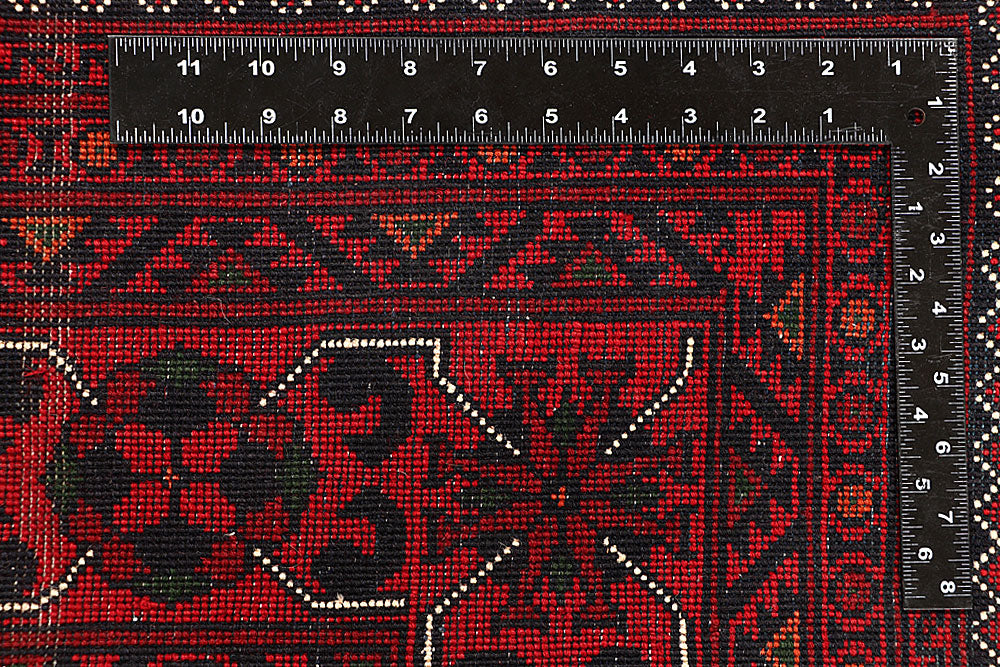 Dark Red Khal Mohammadi 6' 6 x 9' 1 - No. 67077 - ALRUG Rug Store