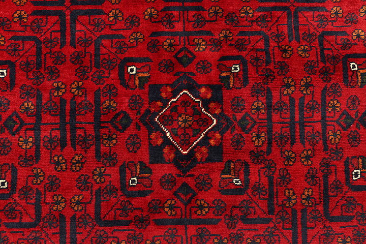 Dark Red Khal Mohammadi 6' 6 x 9' 7 - No. 67078 - ALRUG Rug Store