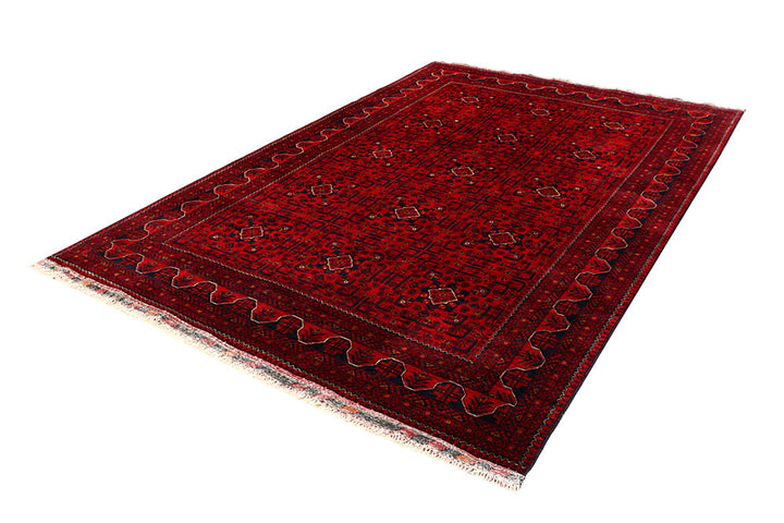 Dark Red Khal Mohammadi 6' 6 x 9' 7 - No. 67078 - ALRUG Rug Store