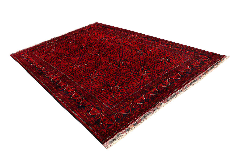 Dark Red Khal Mohammadi 6' 6 x 9' 7 - No. 67078 - ALRUG Rug Store