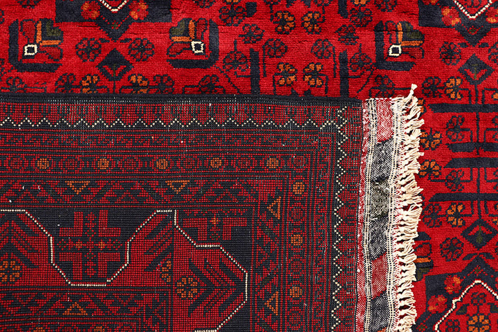 Dark Red Khal Mohammadi 6' 6 x 9' 7 - No. 67078 - ALRUG Rug Store