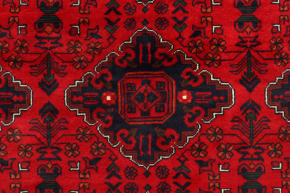 Dark Red Khal Mohammadi 6' 5 x 9' 6 - No. 67079 - ALRUG Rug Store