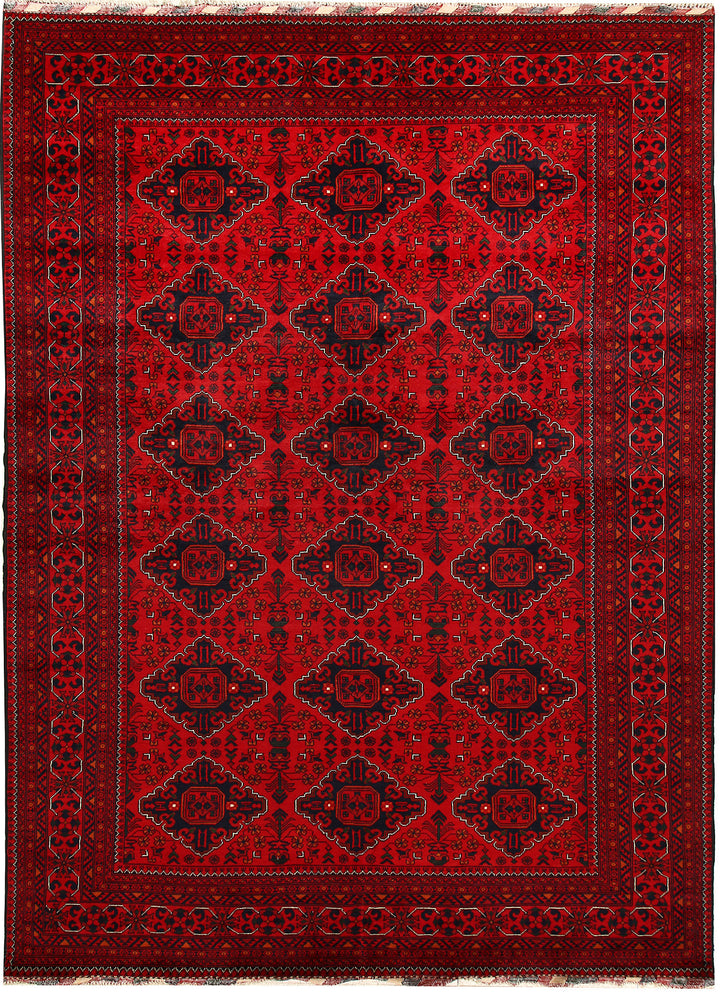 Dark Red Khal Mohammadi 6' 5 x 9' 6 - No. 67079 - ALRUG Rug Store